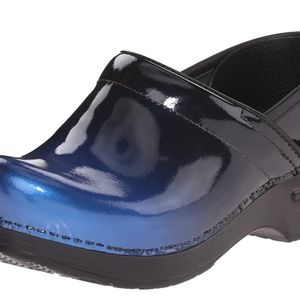 Dansko Women's Professional Blue Ombre Patent Mule
